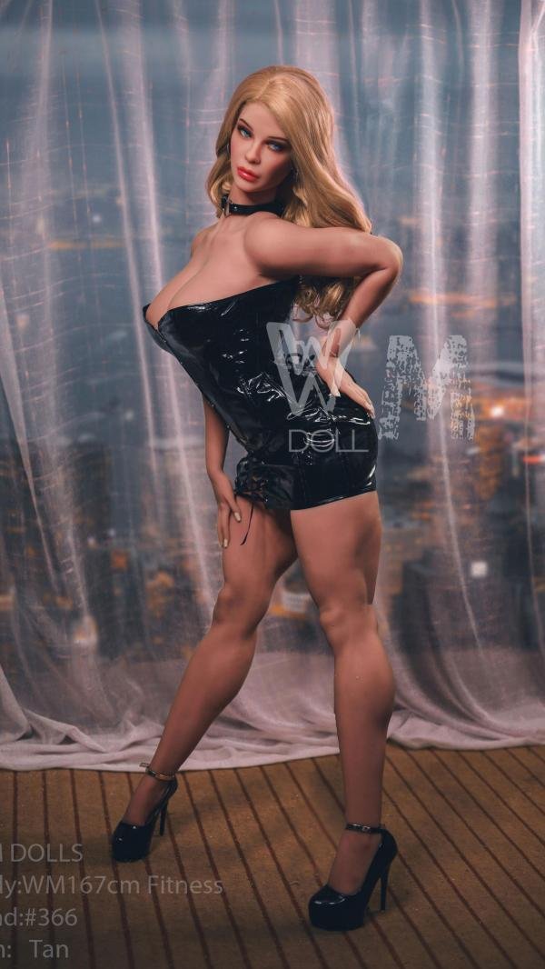 WMDOLL  TPE Dolls5'5 FT (167CM) fitness with head 366#